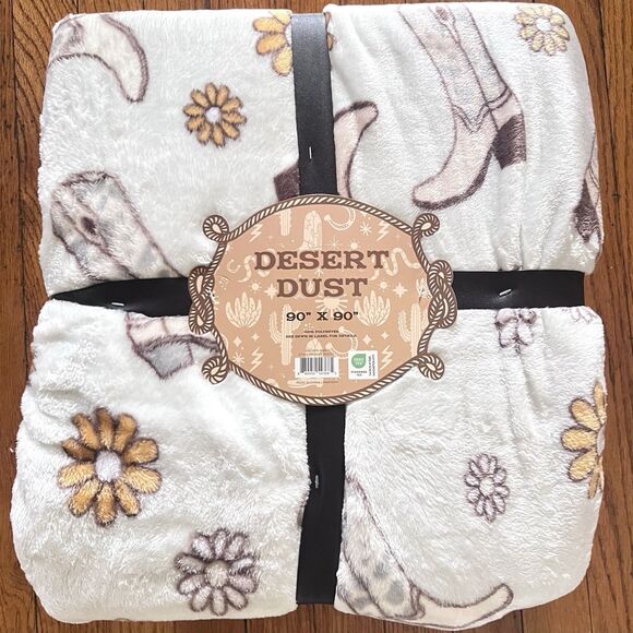 Desert Dust Other - Desert Dust Queen Size Fleece Blanket